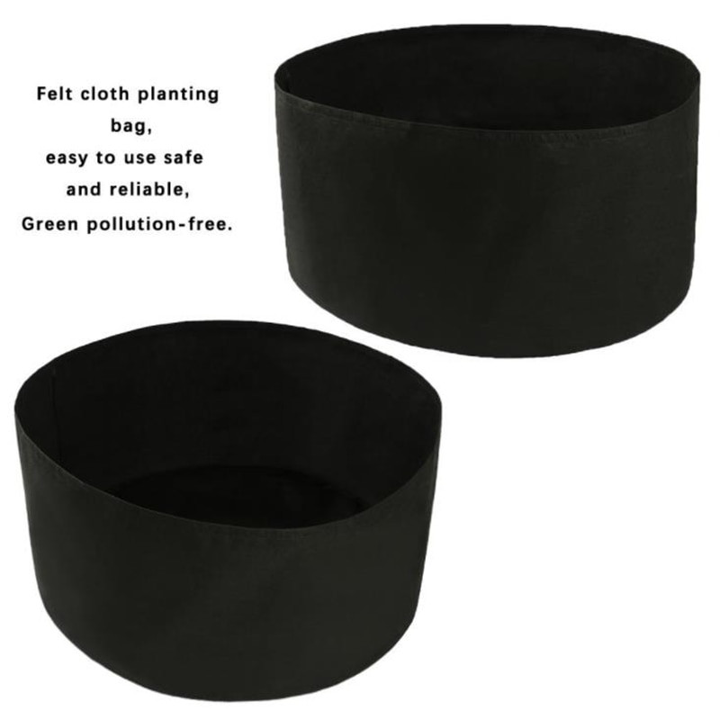 1 vnt Audinio pakelta sodo lova Kvadratinis sodo gėlių auginimo krepšys Daržovių sodinimo krepšys Sodinimo vazonas su rankenomis augalams, gėlėms