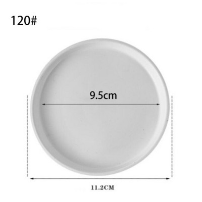 10 gab. Plastmasas puķu podu paplātes pamatne Augu apakštase Apaļa pilienu augu puķupodu paplātes Pods iekštelpu āra mājas dārza piederumi