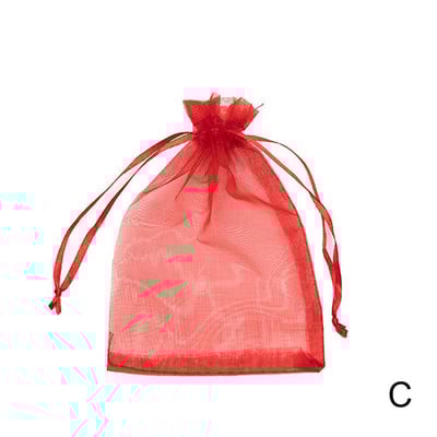 50 DB Szőlő Kerti Hálós zacskók Zöldség Gyümölcs védő Háló zacskók Kártevőirtás Madár elleni hálós zsákok Behúzózsinóros növénytermesztő zsákok