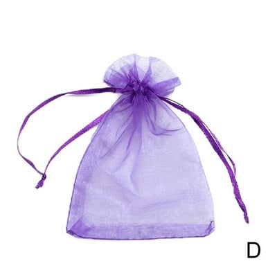 50 DB Szőlő Kerti Hálós zacskók Zöldség Gyümölcs védő Háló zacskók Kártevőirtás Madár elleni hálós zsákok Behúzózsinóros növénytermesztő zsákok