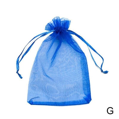 50 DB Szőlő Kerti Hálós zacskók Zöldség Gyümölcs védő Háló zacskók Kártevőirtás Madár elleni hálós zsákok Behúzózsinóros növénytermesztő zsákok