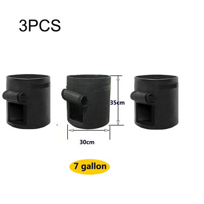 Saci de cultivare a plantelor de 3 dimensiuni, gradina de casa, ghiveci de cartofi, saci de cultivare a legumelor, saci de cultivare pentru jardin, instrumente pentru sac de gradina verticala