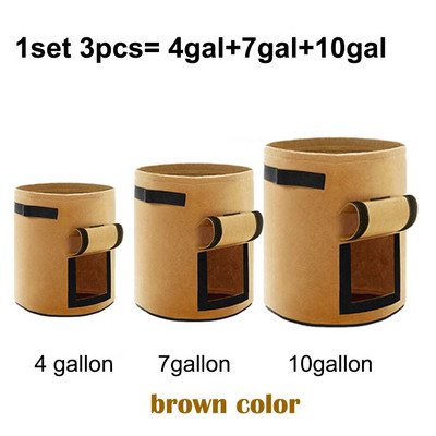 Saci de cultivare a plantelor de 3 dimensiuni, gradina de casa, ghiveci de cartofi, saci de cultivare a legumelor, saci de cultivare pentru jardin, instrumente pentru sac de gradina verticala