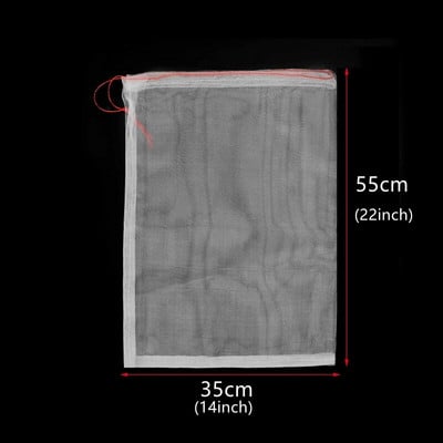 50 de bucăți saci cu fructe de protecție pentru insecte, plasă de insecte, saci de barieră din plasă, pungi de protecție pentru pomi fructiferi pentru roșii, mere, struguri, saci de creștere