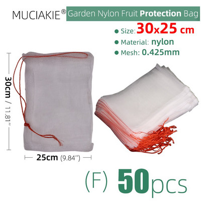 5-50 Fructe Legume Inserție Protectie Sacul de Cultivare Sacul de Protectie pentru Plante Anti Păsări Snur Plasă de nailon Control dăunător agricol