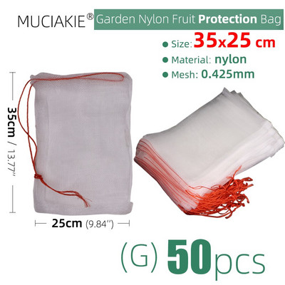 5-50 Fructe Legume Inserție Protectie Sacul de Cultivare Sacul de Protectie pentru Plante Anti Păsări Snur Plasă de nailon Control dăunător agricol