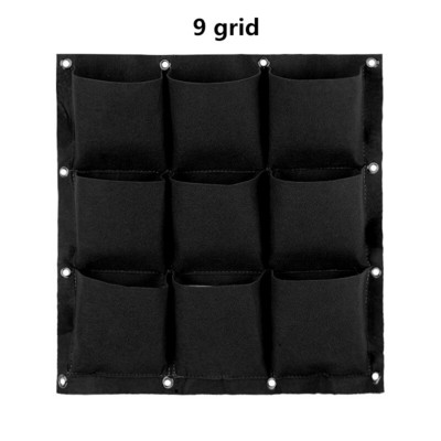 Saci de plantare agățați pe perete, 24 de buzunare, saci de cultivare verde, jardinieră verticală de grădină de legume, sac bonsai de viață, aprovizionare cu flori pentru acasă