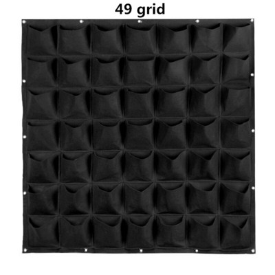 Saci de plantare agățați pe perete, 24 de buzunare, saci de cultivare verde, jardinieră verticală de grădină de legume, sac bonsai de viață, aprovizionare cu flori pentru acasă