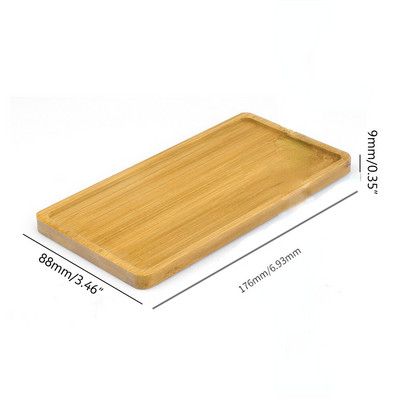 14 stiliaus apvalūs kvadratiniai gėlių vazonai, bambuko padėklas, medinis sodo reikmenų laikiklis, namų dekoras, apsaugantis nuo blukimo, paprastas elegantiškas dizainas