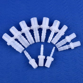 5~200pcs G1/8 1/4 Σπείρωμα σε 2,8~12mm PP Pagoda Direct Connector Ενυδρείο Δεξαμενής Αντλίας Αέρα Αντάπτορας Σύστημα Άρδευσης Σωλήνων Σωλήνα