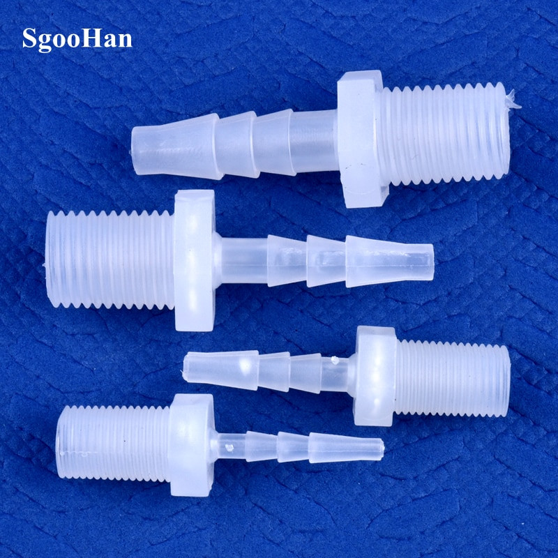 5 ~ 200 buc G1/8 1/4 filet la 2,8 ~ 12 mm PP Pagoda conector direct acvariu rezervor de aer adaptor pompă sistem de irigare țeavă furtun îmbinare