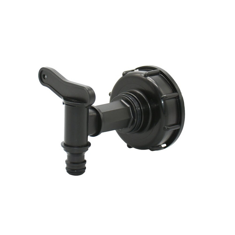 2 hüvelykes IBC tartálycsap adapter S60 * 6 mm durva menetű vízcsatlakozó szelep szerelvény mezőgazdasági víztartály csaptelep