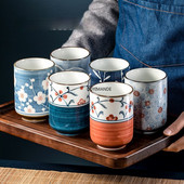300ml Modern stílusú Kreatív Kerámia teáscsésze Personality short kávéscsészék bögre Kínai porcelán
