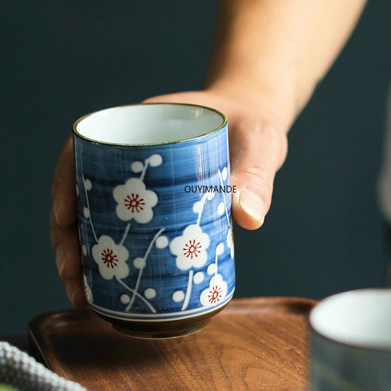300ml Modern stílusú Kreatív Kerámia teáscsésze Personality short kávéscsészék bögre Kínai porcelán