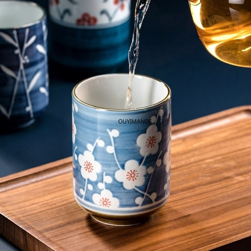 300ml Modern stílusú Kreatív Kerámia teáscsésze Personality short kávéscsészék bögre Kínai porcelán