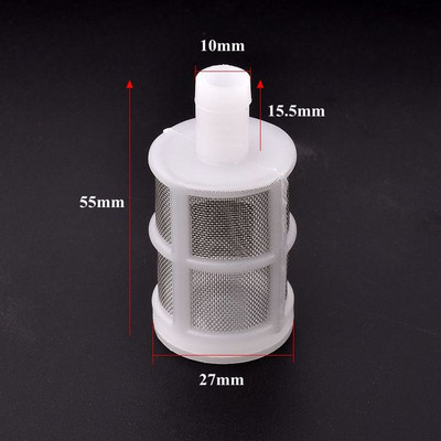 1 ~ 5 vnt 7-14 mm žarnos vamzdžio filtras sodo drėkinimo automobilių plovimo filtrai purkštuvas siurblys filtravimo tinklelis sietelis nerūdijančio plieno tinklelis