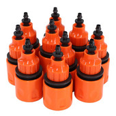 2 buc. Adaptor rapid 1/4'' 3/8'' Cuplaj Conector pentru tuburi de robinet ghimpat 4/7mm 8/11mm pentru irigarea prin picurare pentru udarea grădinii seră