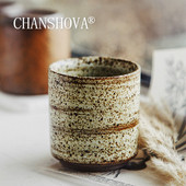 CHANSHOVA 160 ml-es személyiség retro stílusú Matt textúra Kerámia teáscsésze kávéscsésze kínai kerámia H369