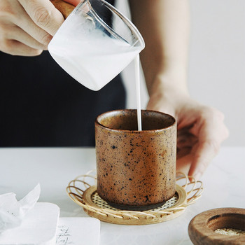 CHANSHOVA 160ml индивидуален ретро стил Матова текстура Керамична чаша за чай Чаша за кафе Китайска керамика H369