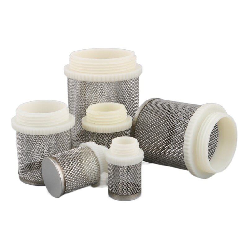 2 buc. Filtru inoxidabil 304 20/25/32/40/50/63mm Conector cu filet masculin Agricultură Grădină Irigare Pompă de apă pentru acvariu Filtru