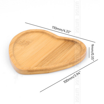 Virágcserepek Óvodai ültetőgép bambusz tálca kifakulásgátló 14 stílusú kerek négyzet minimalizmus tartó Lakás dekoráció Kertészeti kellék fa vidéki