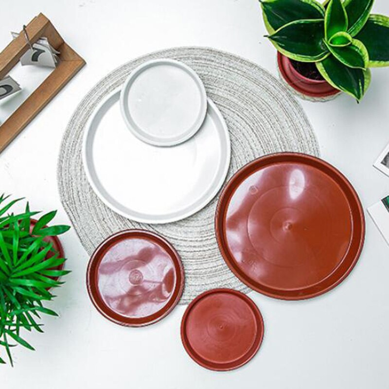 10 komada plastične posude za cvijeće Podloga za biljke Tanjurić Okrugla saksija za cvijeće Posude Posuda za unutarnju vanjsku kućnu vrtnu opremu