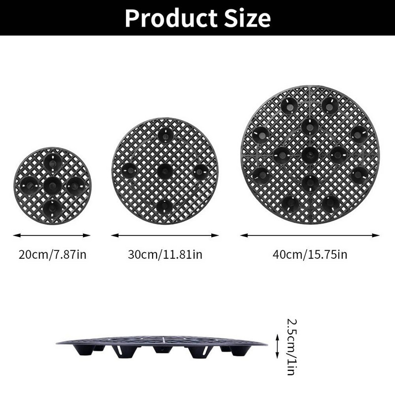 Kiemo denis Apsaugo nuo puvimo ir žalos Grindų Apsauga Augalų stovai Vazonų padėklas Augalų vazonas Lėkštė Augalo lygis Vazono Liftas