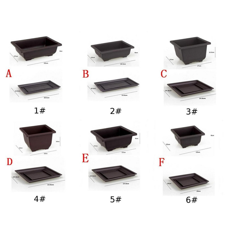 1 tk lillepoti imitatsioon, lilla liiv, lihav rõdu, ruudukujuline plastikpotid lille-bonsai kaussi taldrik.