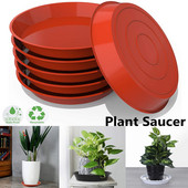 3 buc. farfurii rotunde pentru plante de 4/6/7/8/10 inch, tăvi pentru picurare, farfurii din plastic, durabile, pentru interior, în aer liber, ghiveci de flori pentru casă, pentru grădină.
