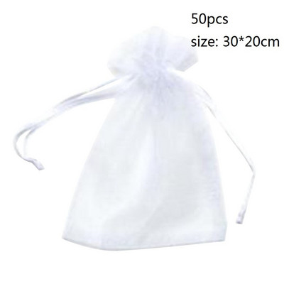 50/100 buc saci de plasă de grădină pentru legume, struguri, mere, fructe, pungi de protecție pentru controlul dăunătorilor agricoli, saci de struguri din plasă anti-păsări