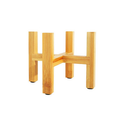 Drveni stalak za biljke, baza za tegle za cvijeće, držač, tabure za kućni vrt, unutarnji vanjski, izložbeni prostor za cvijeće, samostojeći držač za bonsai