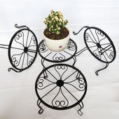 Stalak za sobne biljke - vanjski stalak za biljke protiv hrđe Metalni stalak za biljke cvijeća pogodan za sobne biljke Vrt Dvorište Kuhinja Kuća