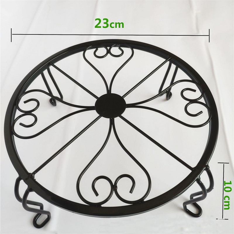 Stalak za sobne biljke - vanjski stalak za biljke protiv hrđe Metalni stalak za biljke cvijeća pogodan za sobne biljke Vrt Dvorište Kuhinja Kuća