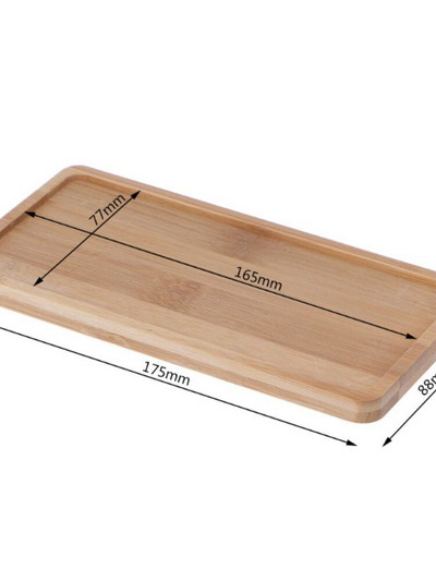 Farfurioara din lemn de bambus de forma ovala Tava pentru plante Mini ghiveci pentru plante StandX Design Home Jardiniere pentru balcon pentru plante de interior plan stand