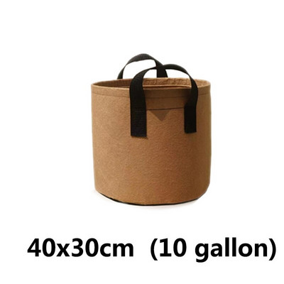 Saci de cultivare a plantelor de grădină de 2/3/5/7/10 galoane Pot de plantat pentru ghiveci de flori pentru plante de grădină de cartofi, instrumente pentru sac de cultivare