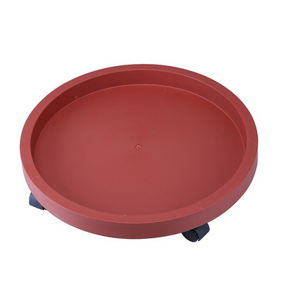 Odvojivi pladanj Univerzalni kotačići za lonce za cvijeće Okrugli plastični pladanj Izdržljivi stalak za lonce za cvijeće Plant Caddy Rolling Stalak za lončanice