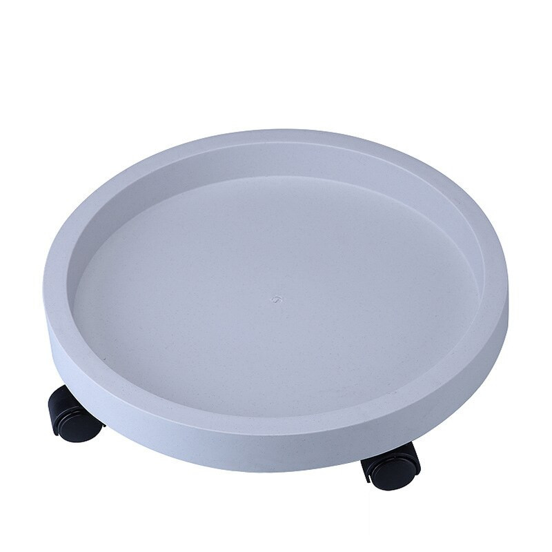Odvojivi pladanj Univerzalni kotačići za lonce za cvijeće Okrugli plastični pladanj Izdržljivi stalak za lonce za cvijeće Plant Caddy Rolling Stalak za lončanice
