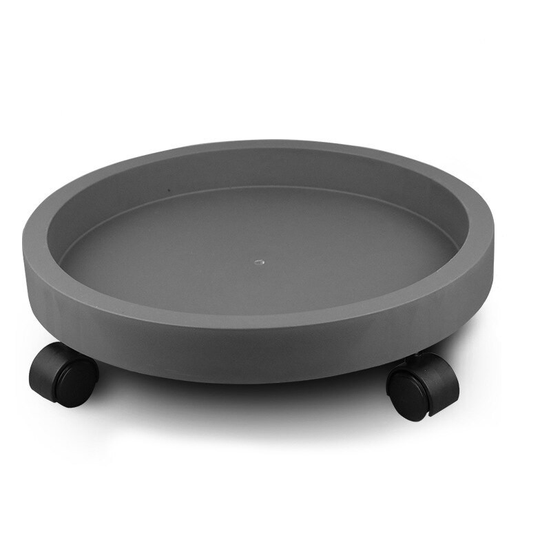 Odvojivi pladanj Univerzalni kotačići za lonce za cvijeće Okrugli plastični pladanj Izdržljivi stalak za lonce za cvijeće Plant Caddy Rolling Stalak za lončanice