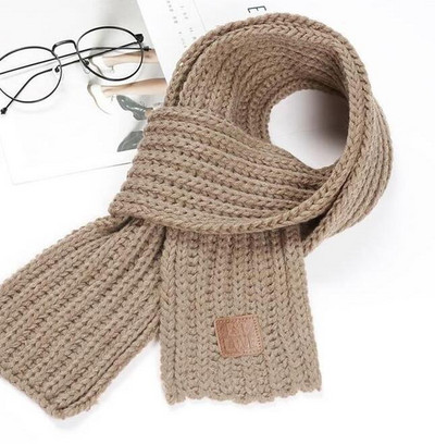 Παιδικό πλεκτό κασκόλ για κορίτσια