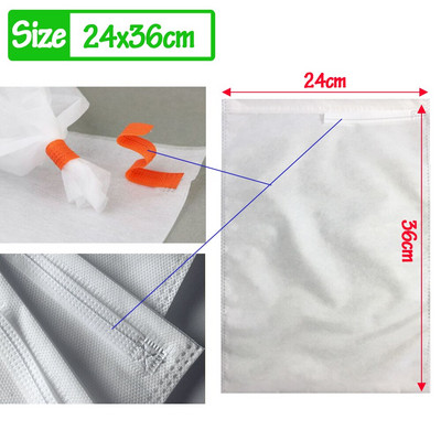 100 vnt. Vaisių apsaugos maišelis Augalų auginimo maišeliai Neaustinis audinys vynuogėms Daržovės Obuoliai Maišelis tinklinis krepšys Sodo priedai Įrankiai