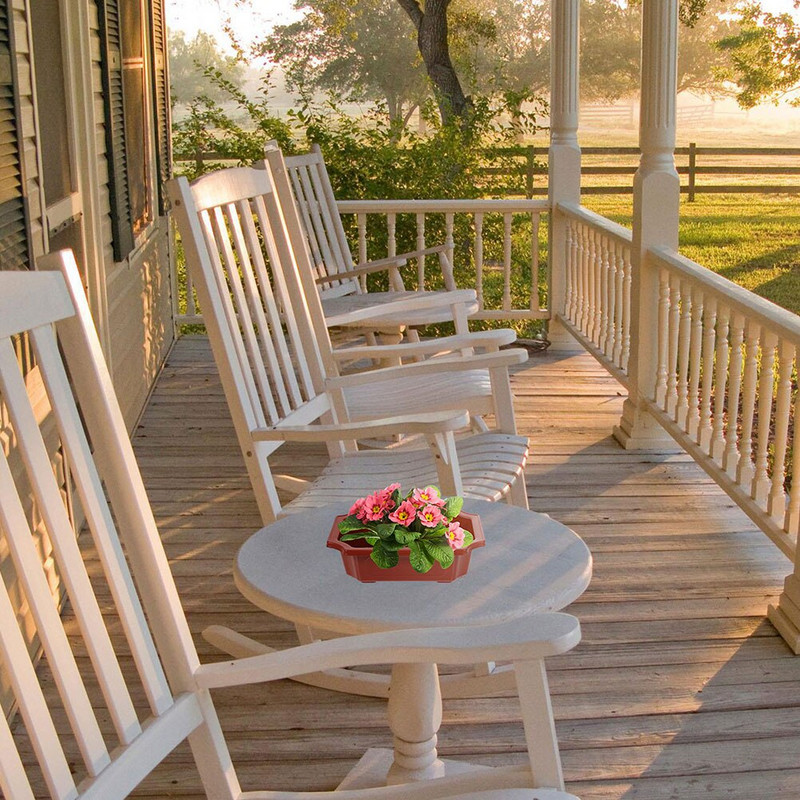 Ghiveci de flori din plastic 6 buc. Plante suculente Ghivece pentru plantare Bonsai Ghiveci peisaj