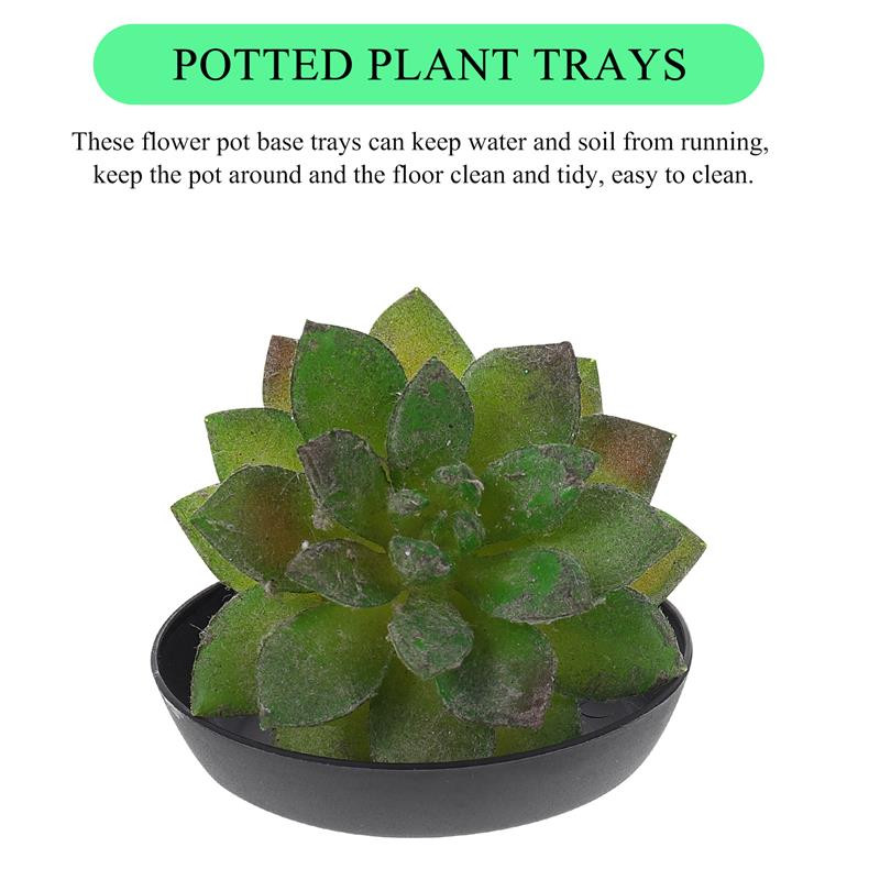 30 komada korisnih kreativnih okruglih tanjura za lonce za biljke Posude za vodu za lonce Posude za biljke u saksijama Vrtlarske posude