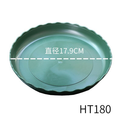 1db Virágcserép tálca 12-36cm Csipkevarró ültetőgépek Csészealj alj Csepp növény Virágcserép tálcák Beltéri kültéri Otthoni Kerti kellékek