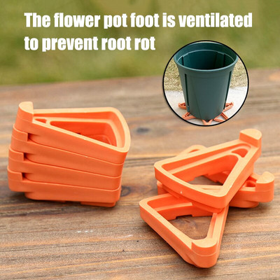 Plant Pot Feet Invisible Flower Pot Risers Gardening Plant Container Potted Plant Stand for Indoor Outdoor FPing