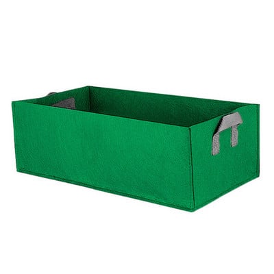 Saci de cultivare pentru plantare dreptunghiulară Behogar, ghivece de grădină, cu mâner pentru jardiniere de flori pentru copac