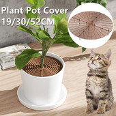 Capac pentru ghiveci de 7,5 inchi Protector pentru ghivece de plante Protector de grilă pentru ghiveci din plastic pentru plante Rezidentii de grădină robuste și durabile Capac de protecție a solului