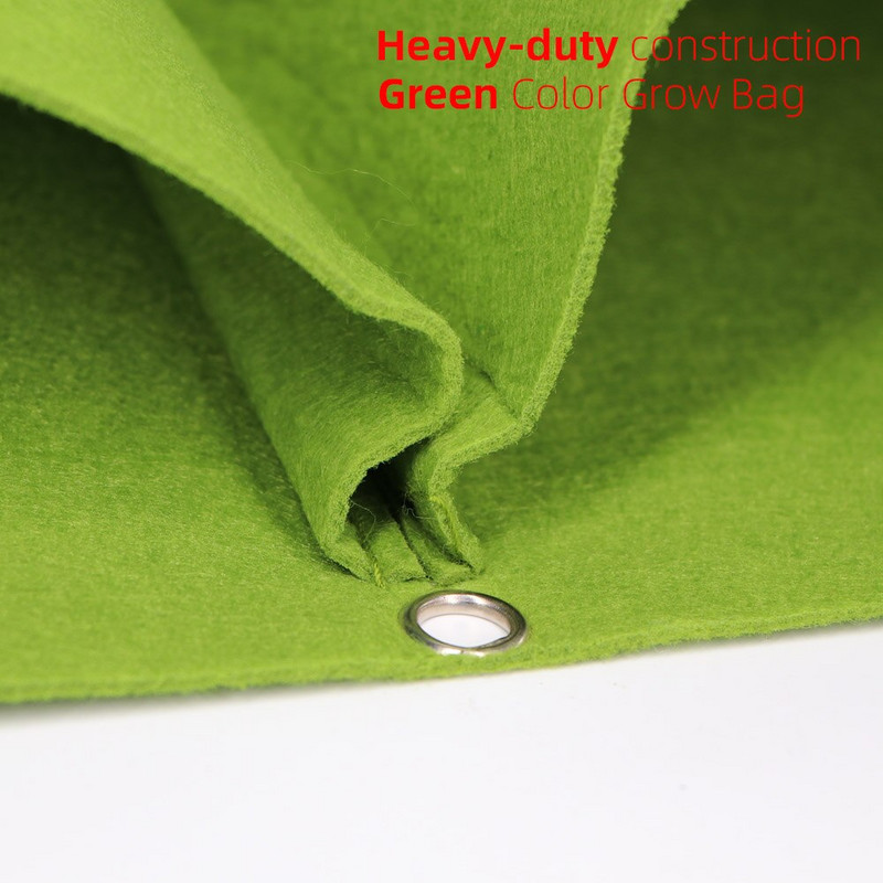 1-6 kišenės žalios auginimo maišeliai vertikalūs kryžminiai pakabinami sodinimo krepšiai sodintuvai sodo daržovės Gyvenamasis sodo krepšys namų reikmenys