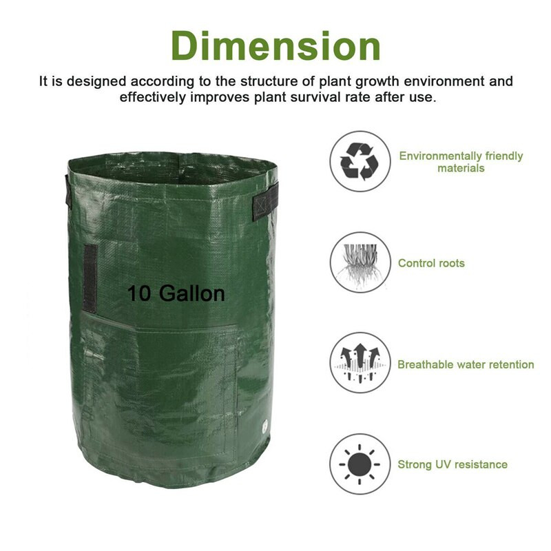 Kartulikasvatuskonteinerite kott Köögivilja terrass Tomatikott Istutusmasin Aiandus Paks istutuspott Vastupidavad seemned Aiatööriistad