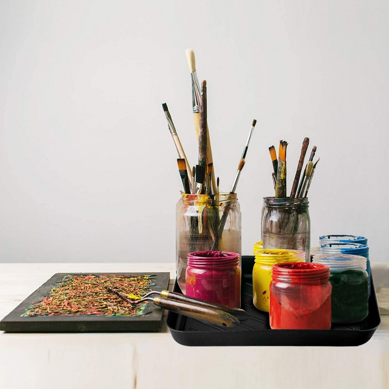 1/2/3buc Covoraș pentru încălțăminte și tăvi pentru ghivece pentru protecție podea - boluri pentru animale de companie Pantofi multifuncțional pentru animale de companie Grădină - toaletă intrare garaj Nou