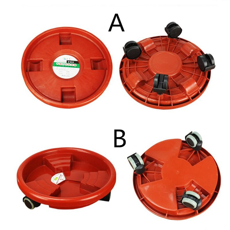 Nuimamas augalų stovas gėlių vazono padėklas su universaliu ratu, sunkiasvorio riedėjimo vazoninis stovas vidaus lauko balkono sodo įrankis